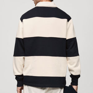 Sweat-shirt pour homme printemps-automne 2025, sweat-shirt lourd à col rabattu, ample, uni, sweat-shirt à capuche - Product Image 3