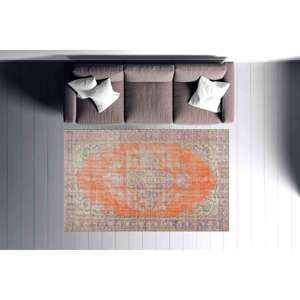 Tapis imprimé au design persan : Luxe, fin, lavable en machine, moderne, tapis en chenille - Product Image 2