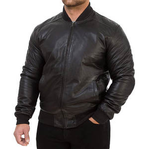 Venta al por mayor 2025 último estilo chaqueta de cuero genuino a prueba de viento e impermeable para hombres cuello con capucha nueva temporada Invierno superventas - Product Image 1