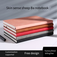 JPS OEM Carnet de notes A5 mini mignon à couverture rigide en cuir personnalisable
