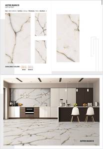 Azulejos de Porcelana Brillante para Piso, 600x1200mm, Imitación de Piedra, Textura Pulida, Diseño Minimalista para Interiores de Baño - Product Image 6