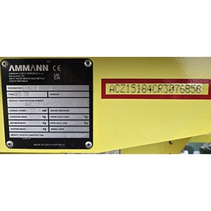 Rouleau compresseur AMMANN ARS70 2025 - Product Image 1