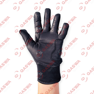 Premium Quality Youth Baseball Batting Gloves Black Colour Short Cuff Baseball & <b>Softball</b> Game Batting Gloves - Product Image 2