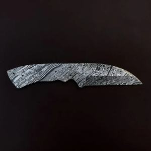 มีด JEXMOO OEM ผลิตตามสั่ง ทำด้วยมือจากเหล็กดามัสกัส ใบมีดเปล่า ลายหยดน้ำอเนกประสงค์ สำหรับใช้งานกลางแจ้ง ของขวัญสุดเพอร์เฟกต์ - Product Image 3