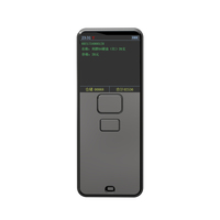 Lecteur de codes-barres magnétique à fixation arrière TH48 Bluetooth 5.0 1D 2D CMOS 640*480 1100mAh pour la logistique d'entrepôt