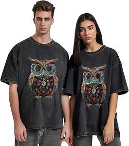 เสื้อยืดผ้าฝ้าย100% สำหรับผู้ชายเสื้อยืดโอเวอร์ไซส์ลายกรดซักออกแบบได้ตามต้องการสไตล์วินเทจผ้าคอตตอนขนาดต่ำสำหรับผู้ชาย - Product Image 6