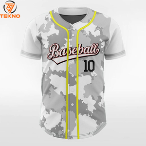 เสื้อเจอร์ซีย์เบสบอลกระดุม2025สำหรับผู้ชายเสื้อซอฟต์บอลเสื้อเบสบอลแขนสั้นปรับแต่งได้ - Product Image 1