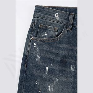 Latest Design Custom <b>Men's</b> High Street Unisex Vintage Denim <b>Jeans</b> Washed Baggy Pants Durable <b>Trousers</b> Customized Color Wholesale - Product Image 5