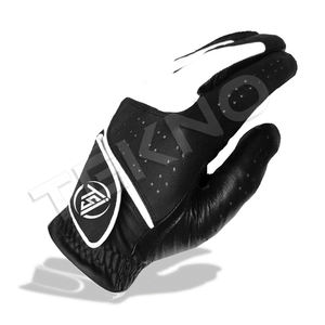 Customizable High Quality Cabretta Leather Golf Gloves Soft Breathable Sheepskin Anti-Slip Features Left Right Hand for Sports - Product Image 1