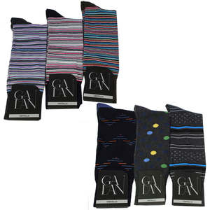 Ensemble de 6 paires de chaussettes habillées pour hommes, sportives, pour usage quotidien, en spandex et polyester, motifs variés de personnages de bande dessinée, couleur marron joyeuse, cadeau - Product Image 2