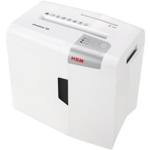 HSM Shredstar X8 P-4 High-Performance White/Silver Particle Cut <b>Paper</b> Shredder for Staples <b>Paper</b> Clips Credit Cards CDs/DVDs - Product Image 1