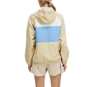 Veste coupe-vent élégante pour femmes tissu respirant pour courir personnalisé doublure en maille zippée Nylon Polyester fait vestes imperméables - Product Image 2