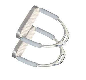Recién llegado, estribos para montar a caballo de doma, empuñadura de seguridad ajustable ligera de aluminio, fábrica, Exportación de fabricante OEM - Product Image 3