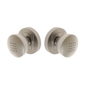 ลูกบิดประตู Argus กับแผ่นกลม, คงที่, นิกเกิลด้าน - Product Image 1