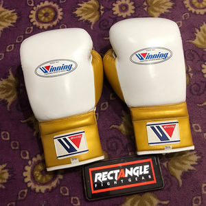 Gants de boxe de haute qualité, à lacets, professionnels, en cuir véritable, fabrication de qualité supérieure - Product Image 3