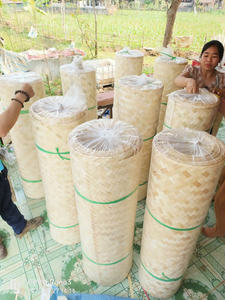 Cinta de caña de bambú Panel tejido de bambú ecológico para revestimiento de paredes interiores Hecho en Vietnam Decoración de cinta de caña de bambú - Product Image 3