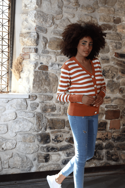 สีน้ำตาล