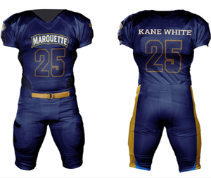 Equipo personalizado de fútbol americano desgaste al por mayor de sublimación conjunto de uniformes de fútbol americano - Product Image 1