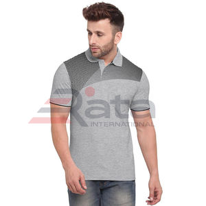 Ropa de verano 2024, nuevo diseño, polos de algodón informales para hombres, polos de manga corta personalizados de marca de moda - Product Image 1