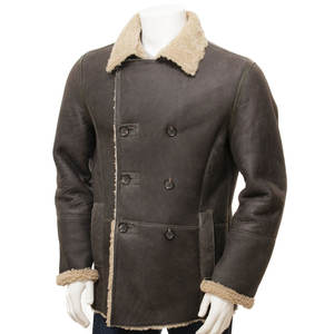 ราคาขายส่ง เสื้อแจ็คเก็ตหนังแท้สำหรับผู้ชาย สวมใส่สบาย ระบายอากาศได้ดี เหมาะสำหรับใส่เดินเล่นในเมือง แจ็คเก็ตหนังคุณภาพสูงสำหรับฤดูหนาว - Product Image 5