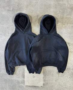 Ropa de invierno para hombres Sudaderas con capucha casuales de color sólido Sudaderas CON CAPUCHA DE MODA Sudaderas con capucha ajustadas para hombres - Product Image 5