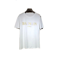 T-shirts à manches courtes respirants à séchage rapide en jersey à col rond avec motif imprimé, grande taille, tissage non tissé durable pour homme