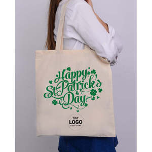 St Patrick's Day <b>Leaf</b> Climber Tote Bag Happy Cotton Bag - Product Image 2