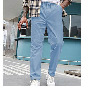 Dernière conception de pantalons pour hommes taille et couleur personnalisées pantalons pour hommes vêtements décontractés Offre Spéciale pantalons pour hommes en vente de haute qualité légers et décontractés - Product Image 3