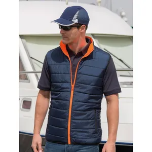 Chaleco de Seguridad Reversible Personalizado con Acolchado Suave y Adhesivos Reflectantes y Luces para Uso Promocional - Product Image 4