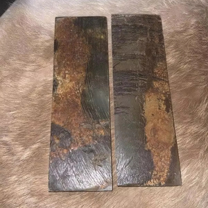 Venta de exportación, elegantes escamas de cuerno de búfalo, losas de cuerno de búfalo pulidas a mano para MANGO de cuchillo y opciones de fabricación de manualidades DIY - Product Image 1