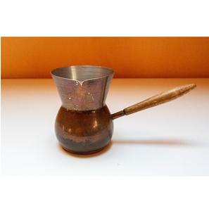 Venta caliente cafetera turca de cobre con mango de madera vajilla taza de café hogar cocina restaurante Hotel Fiesta Decoración de mesa - Product Image 1