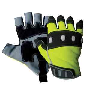 Gants de mécanicien haut de gamme à la mode main de sécurité robuste haute qualité meilleur prix gants de mécanicien de travail en cuir synthétique respirant - Product Image 1