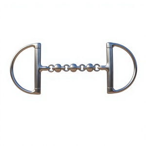 Bocado de Cobre Waterford de Mejillas Completas con Rodillo de Acero Inoxidable para Equitación - Product Image 6