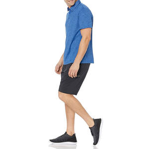 2025 dernier Style respirant hommes pour polos décontracté vêtements de plein air à manches courtes grande taille imprimé tricoté tissu - Product Image 4