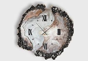 Horloge murale décorative Gmart, design moderne, modèle nautique, luxe, colorée, personnalisée, écologique, en résine époxy - Product Image 2