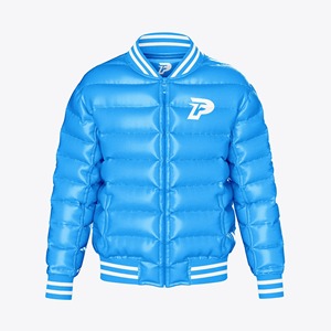 Nouvelle doudoune Logo personnalisé Doudoune d'hiver Manteau matelassé chaud avec fermeture éclair Col montant Coupe-vent Vêtement d'extérieur pour hommes - Product Image 6