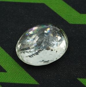 Gema Ovalada Facetada de Topacio Místico Natural para la Fabricación de Joyas, Hecho en India - Product Image 2