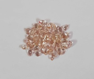 Mehrajudin Gems Morganite naturelle pêche taille poire 4x6mm Pierre précieuse en vrac pour la fabrication de bijoux, traitée par un tiers par cirage/huileage - Product Image 6