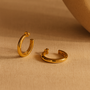 14k Gold Rhodium Plated <b>Pearl</b> Hoop <b>Earrings</b> with <b>Diamond</b> <b>and</b> Zircon Accents - Product Image 6