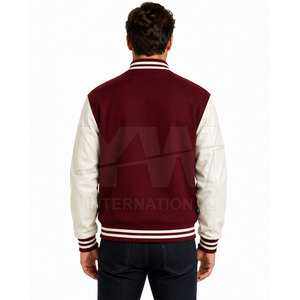 Veste Letterman en coton tendance, style streetwear, en promotion - Product Image 3