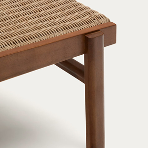 Combinaison en bois de teck naturel de meubles extérieurs avec la meilleure qualité de rotin de corde-Ebby - Product Image 4