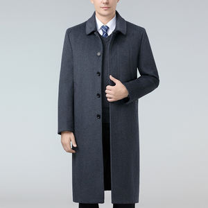 Veste de pluie longue imperméable pour homme, trench-coat, veste d'hiver pour l'extérieur, vente en gros - Product Image 6