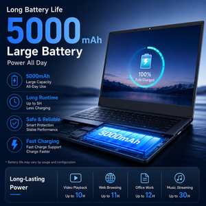 Ordinateur portable professionnel OEM 15,6 <span class=keywords><strong>pouces</strong></span> gris, neuf, avec Windows 11, N95, 16 Go de RAM DDR4 et écran HD – Vente en gros directe usine à prix abordable - Product Image 4