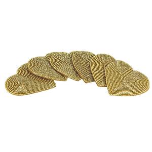 Colorful <b>Beaded</b> <b>Coasters</b> Artisan-Crafted Drink <b>Coaster</b> for Parties Weddings and Everyday Use Adds a Touch of Elegance - Product Image 3