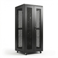 Gabinete de Servidor de Alta Resistencia de 42U con Puerta Ventilada, Capacidad de Carga de 1000 kg, Rack de Red de 19 Pulgadas para Centro de Datos