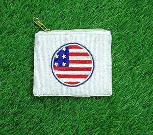 Porte-monnaie en perles rose pour la Saint-Valentin - Mini pochette en forme de cœur avec strass scintillants |   Cadeau pour elle, petite amie, vente en gros - Product Image 5