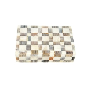 Boîte de rangement en corne naturelle de qualité supérieure, artisanat en bois, boîtes en bois et décorations murales - Product Image 4