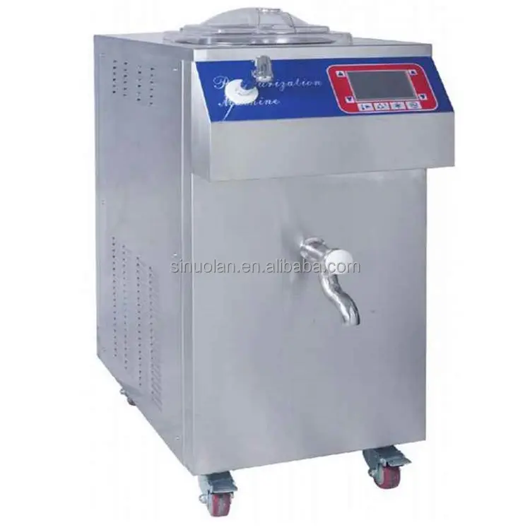 छोटे 60L Pasteurization मशीन बिक्री के लिए आइस क्रीम Pasteurizer