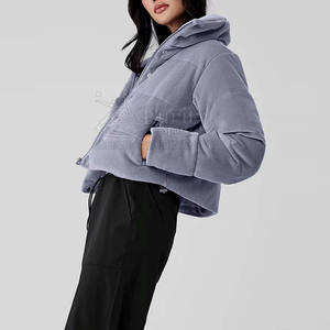 แจ็กเก็ตบุผ้าฝ้ายสำหรับผู้หญิงแจ็กเก็ตบุผ้าฝ้ายดีไซน์ล่าสุด - Product Image 3