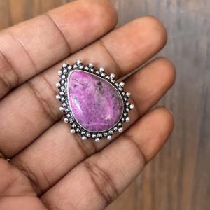 Bagues en argent plaqué argent uniques pour femmes, pierres précieuses en laiton imperméables, bijoux de mode, lot en gros, fêtes - Product Image 2